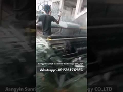 Sistem Kontrol Servo Motor Dengan PLC Gabion Box Edge Wrapping Machine Untuk Twist Ganda