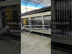 Gabion mesh mesin garis