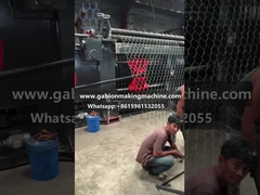Gabion mesh pembuatan lini produksi