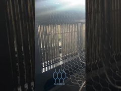 Kecepatan Gabion Box Machine dengan Servo Motor Control System dan 30 Hole/min Kecepatan Produksi