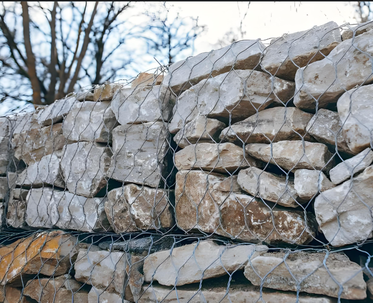 Blog perusahaan terbaru tentang Mesin Jaring Gabion untuk Perlindungan Tepi Sungai dan Stabilisasi Lereng: Sorotan Industri Utama
