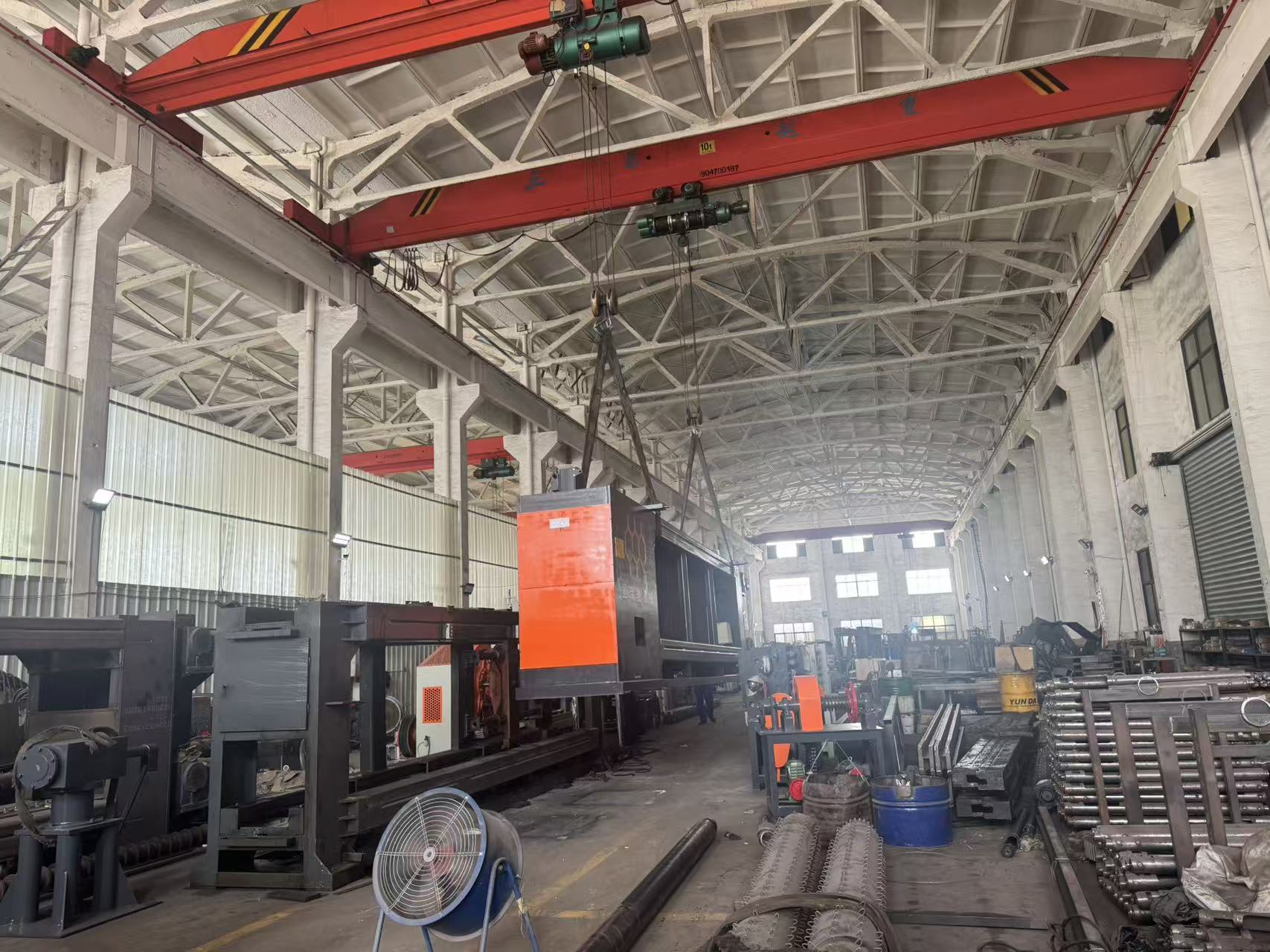 Blog perusahaan terbaru tentang CNC Gabion Mesh Machine Shipped to Africa  and Europe for Large-Scale Infrastructure Projects
