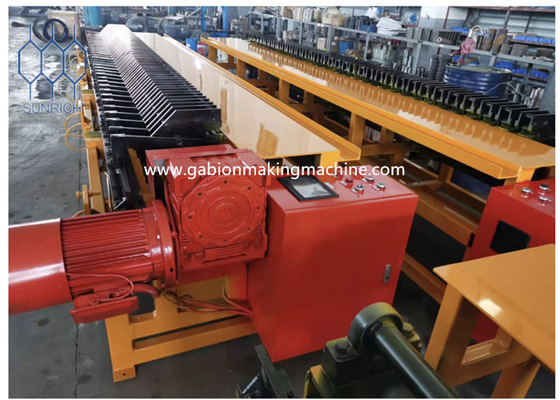 Beli 380v/50hz Tegangan Gabion Box Line Untuk Aplikasi Galvanized Dalam Konstruksi pembuatan online