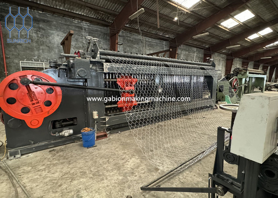Beli 4-6m Gabion Mesh Mesin Kekuatan tarik 380-550N/mm2 Galvanized Wire 2-4mm pembuatan online