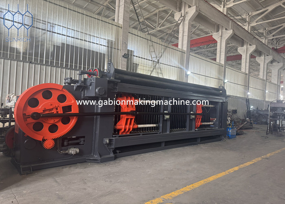 Beli 380V/50HZ Daya Galvanis Steel Wire Gabion Box Mesin 15-20m/min Kecepatan produksi pembuatan online