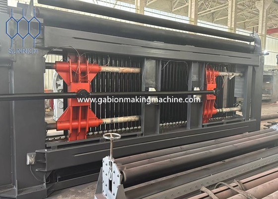 Beli 4MM Wire Diameter Gabion Box Machine Untuk Gabion Mesh Produk Dengan 30KW pembuatan online
