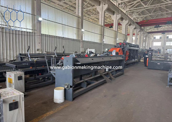 Beli Kotak Gabion Galvanis Menawarkan Wire Mesh Lapisan PVC untuk Ketahanan yang Ditingkatkan dan Kecepatan perakitan cepat 7000 sampai 8000 meter persegi per 8 Jam pembuatan online