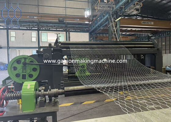 Beli ±2mm Mesh Akurasi 4000 ∼5000mm Lebar Gabion Mesin untuk Produksi Wire Mesh dengan Sistem Kontrol Otomatis pembuatan online