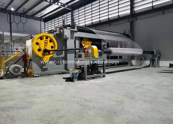 Beli Mesin Pembuat Kotak Gabion 225 M / H Berkecepatan Tinggi Untuk Ukuran Mesh 110x136mm pembuatan online