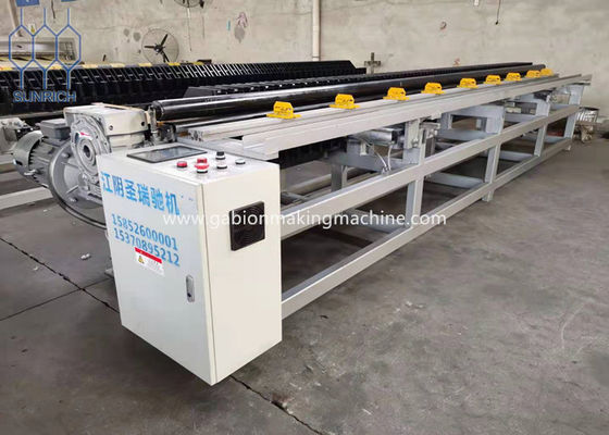 Beli Kontrol Motor Servo Dengan Mesin Pembungkus Tepi Kotak Gabion PLC Untuk Putaran Ganda pembuatan online