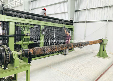 Horizontal Type Gabion Box Machine Three Twist Smooth Running Untuk Kandang Ayam
