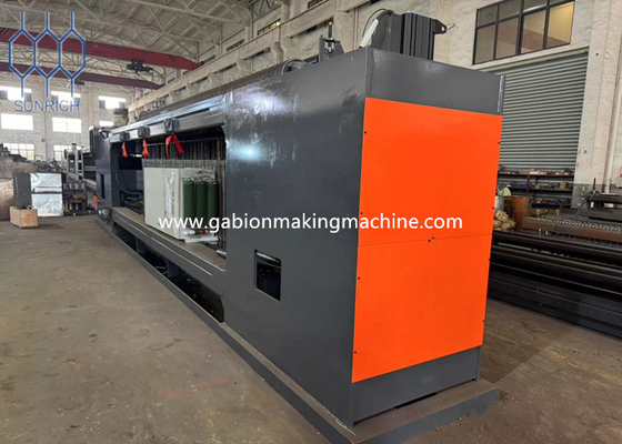 GI Wire Gabion Mesin Sistem Kontrol Servo Motor Output Tinggi