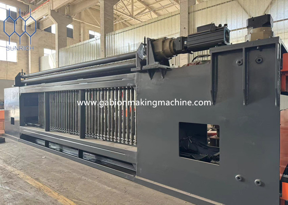 Double Twist Gabion Mesh Machine Dengan High Speed Weaving Untuk Produksi Lebih Cepat