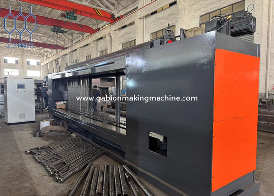 Garis produksi Gabion Wire Mesh untuk dinding penahan